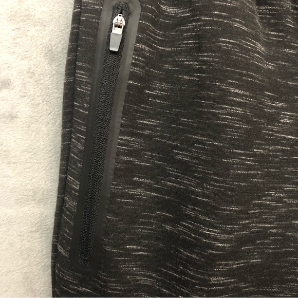 The Lost Breed Men’s Logo Heathered Joggers Sweatpants Black White Small - Picture 6 of 11